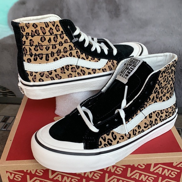 VANS SI8-HI 138 DECON MINI LEOPARD Sde/Marshmlw WM - Picture 8 of 16